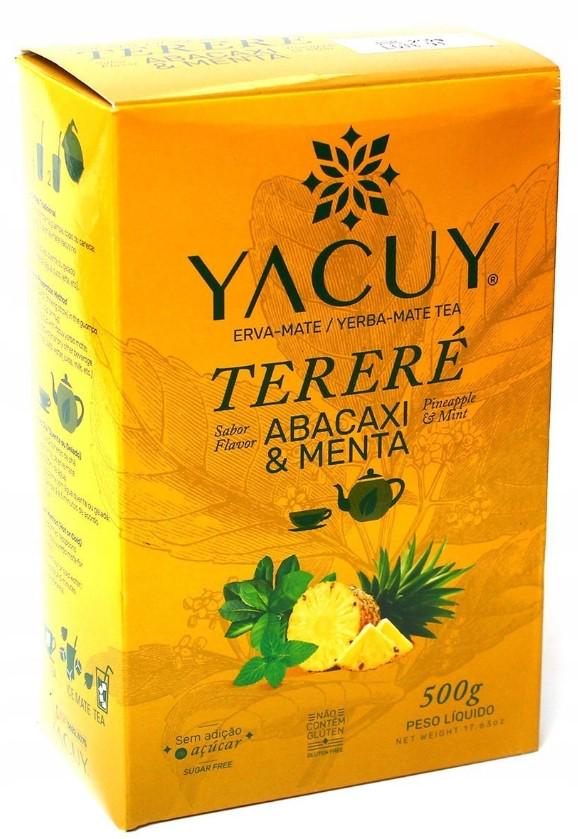 Чай мате Yerba Mate YACUY Pineapple&Mint 500 г - фото 2 Чай мате Yerba Mate YACUY Pineapple&Mint 500 г - фото 2