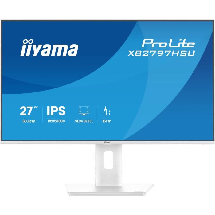 Монитор Iiyama ProLite XB2797HSU-W1 USB-C Matte White (35386398)