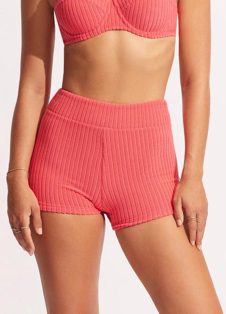 Плавки женские Seafolly S Коралловый (40712-815-coral)