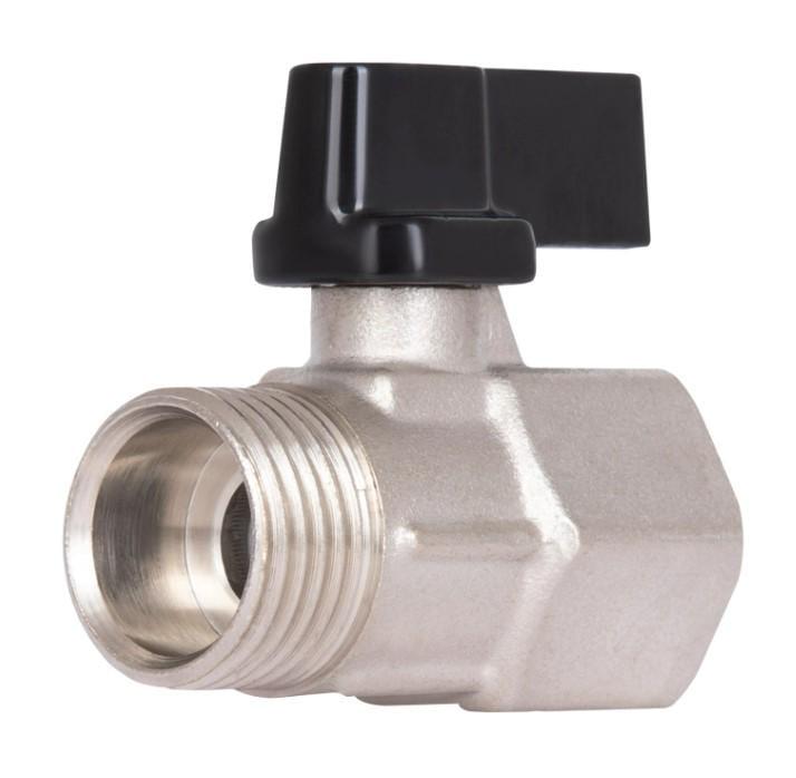 Кран шаровой мини Thermo Alliance Forte 1/2" ВН прямой полубабочка (SF266W15) Кран шаровой мини Thermo Alliance Forte 1/2" ВН прямой полубабочка (SF266W15)