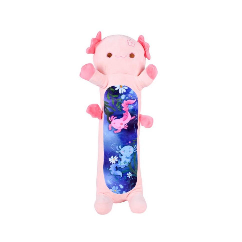 Мягкая игрушка-подушка Аксолотль-батон HKF2206 100 см Pink (2990433578)