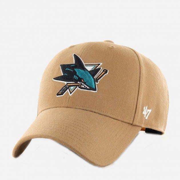 Кепка MVP 47 Brand SAN JOSE SHARKS Unisex OSFA Карамельный (196002742229)