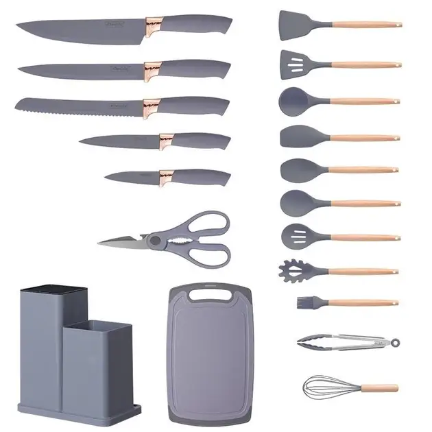 Набор ножей и кухонных принадлежностей 19 пр. (14001412)