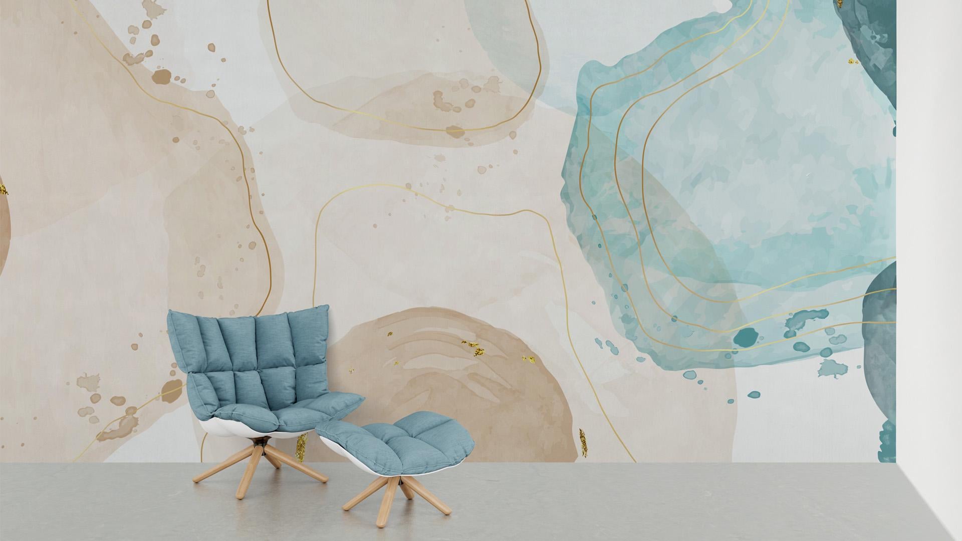 Фотообои флизелиновые Styleo Print-walls Золото ветра 0682 300х250 см (Pw-0682/2)