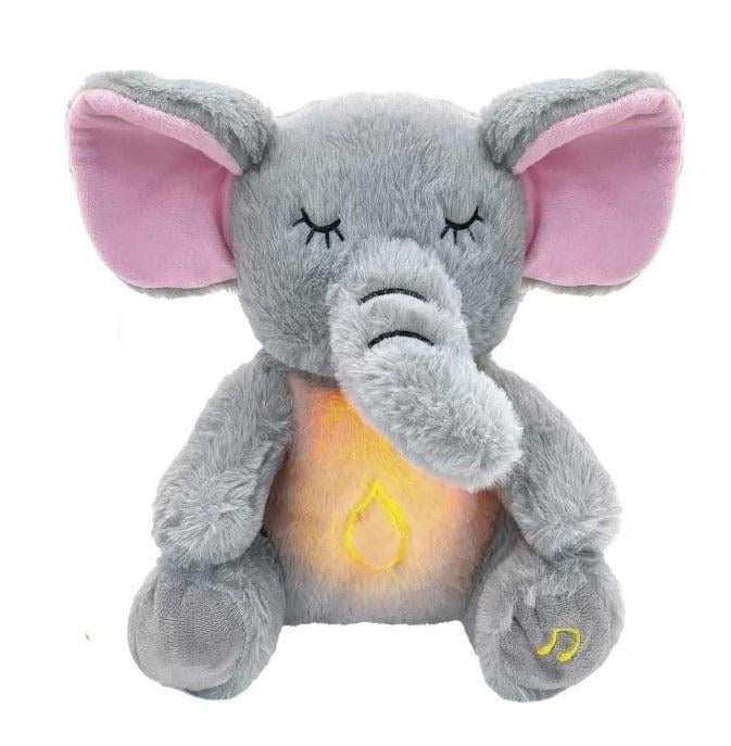 М'яка іграшка-нічник Дихаючий слоник інтерактивна (22737420)