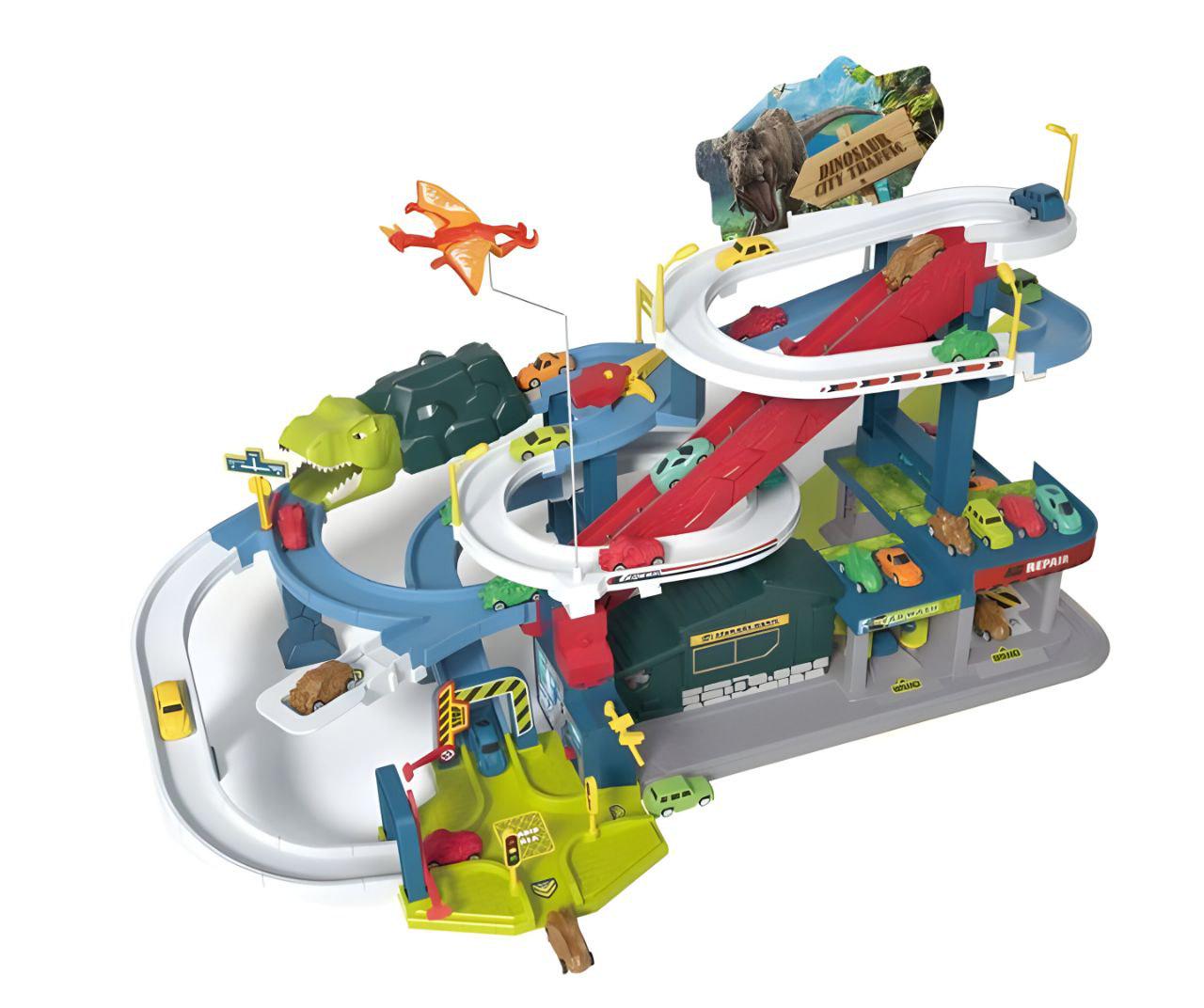 Трек игрушечный 6603 A с подсветкой/звуковыми эффектами (22802243)