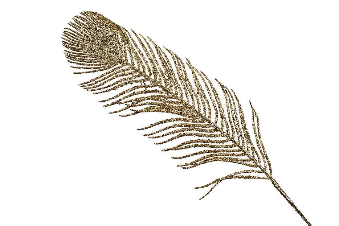 Декоративная ветка BonaDi Перо Павлина 69 см (839-490)