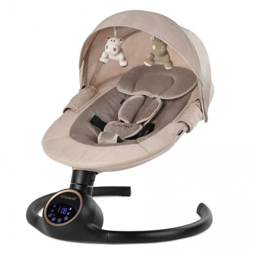 Детский шезлонг 2в1 Kidwell REVE Beige/Gold (PH00042) Детский шезлонг 2в1 Kidwell REVE Beige/Gold (PH00042)