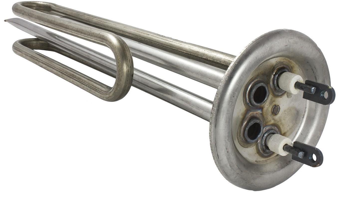 Тен для бойлера Grepan № 6 2000 Вт 220 В фланец 64 мм нержавеющая сталь (boi006)