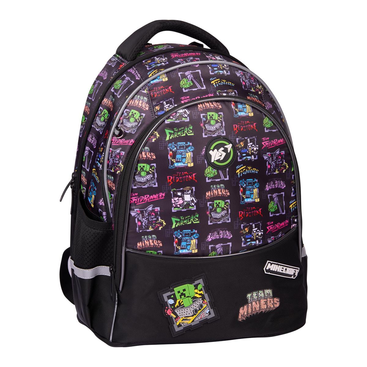 Школьный рюкзак YES Minecraft Comix TS-52