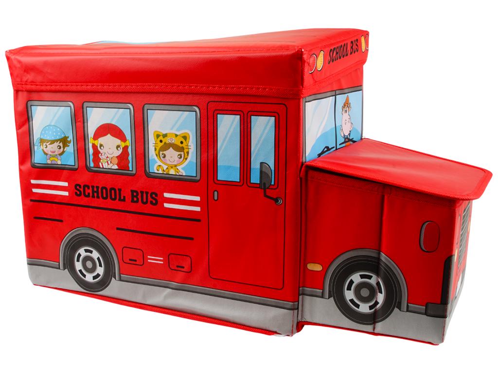 Коробка складная для хранения вещей 55x25x31 см Красный (MMS-WW01364-RED)