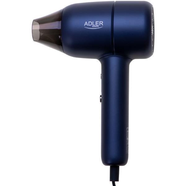Фен для волос Adler AD 2279p 1800W 2 скорости 2 температурных режима ионизация Blue (AD2279B) - фото 2 Фен для волос Adler AD 2279p 1800W 2 скорости 2 температурных режима ионизация Blue (AD2279B) - фото 2