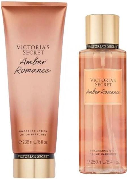 Подарочный набор Victoria's Secret Amber Romance 236 мл/250 мл (2094754597) - фото 1