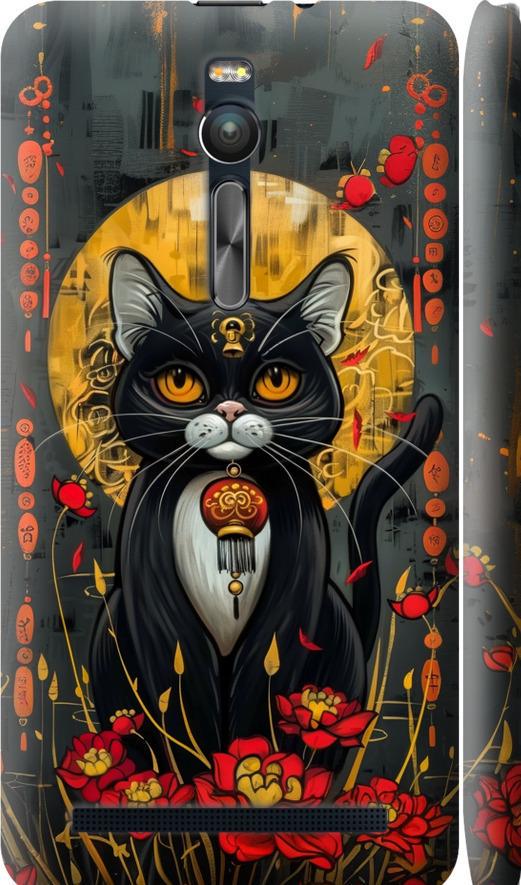 Чехол на Asus Zenfone 2 ZE551ML China Cat (6134c-122-42517)