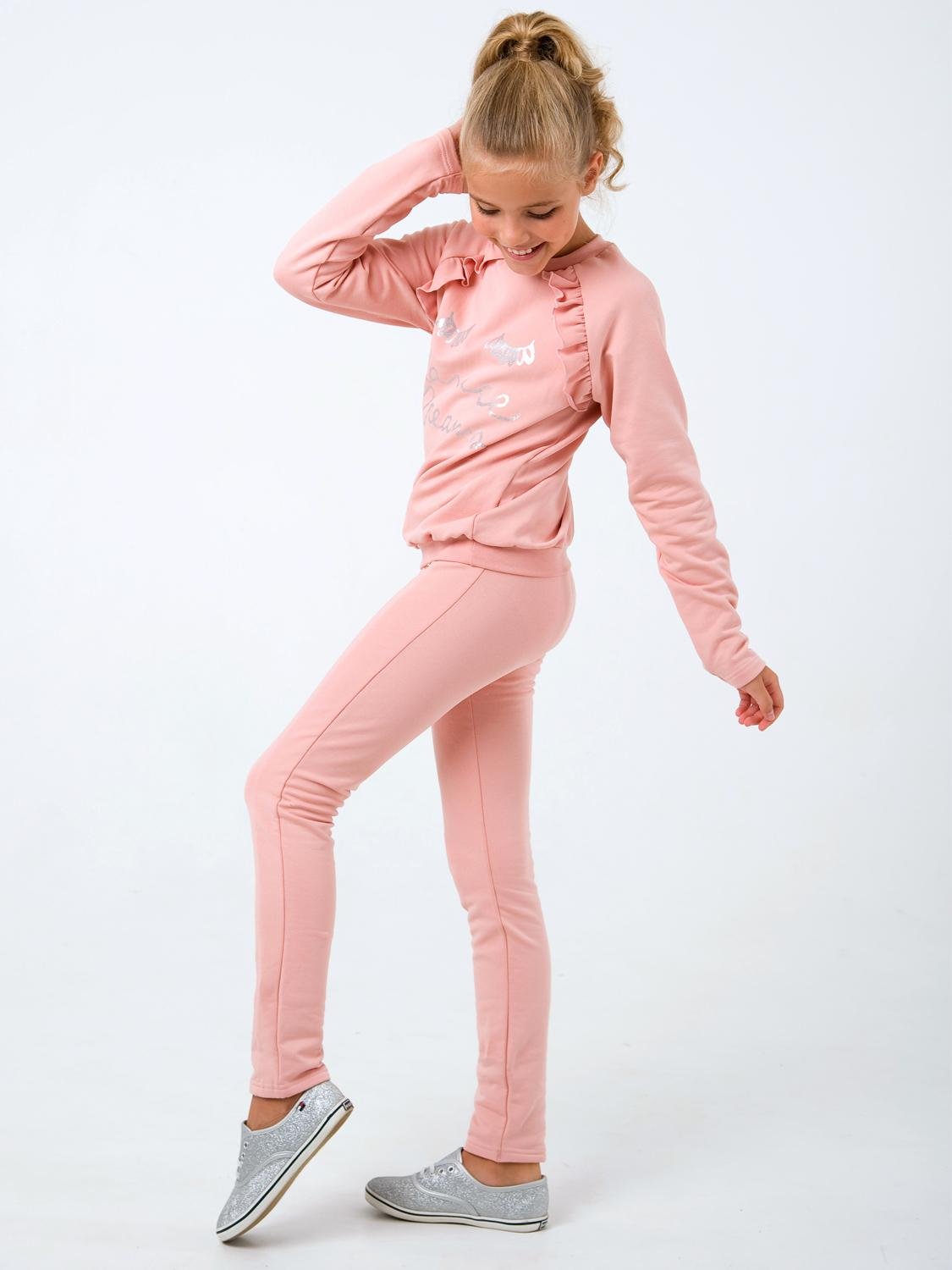 Брюки Smil 134 см Пудровый (115388) - фото 2 Брюки Smil 134 см Пудровый (115388) - фото 2