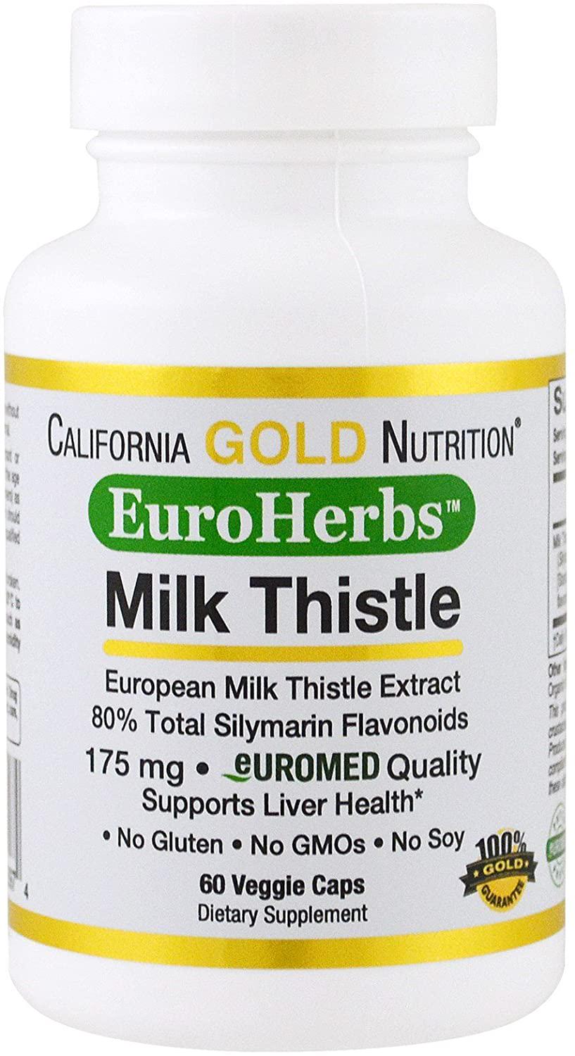 Витамины Milk Thistle Extrac 60 капсул 175 мг