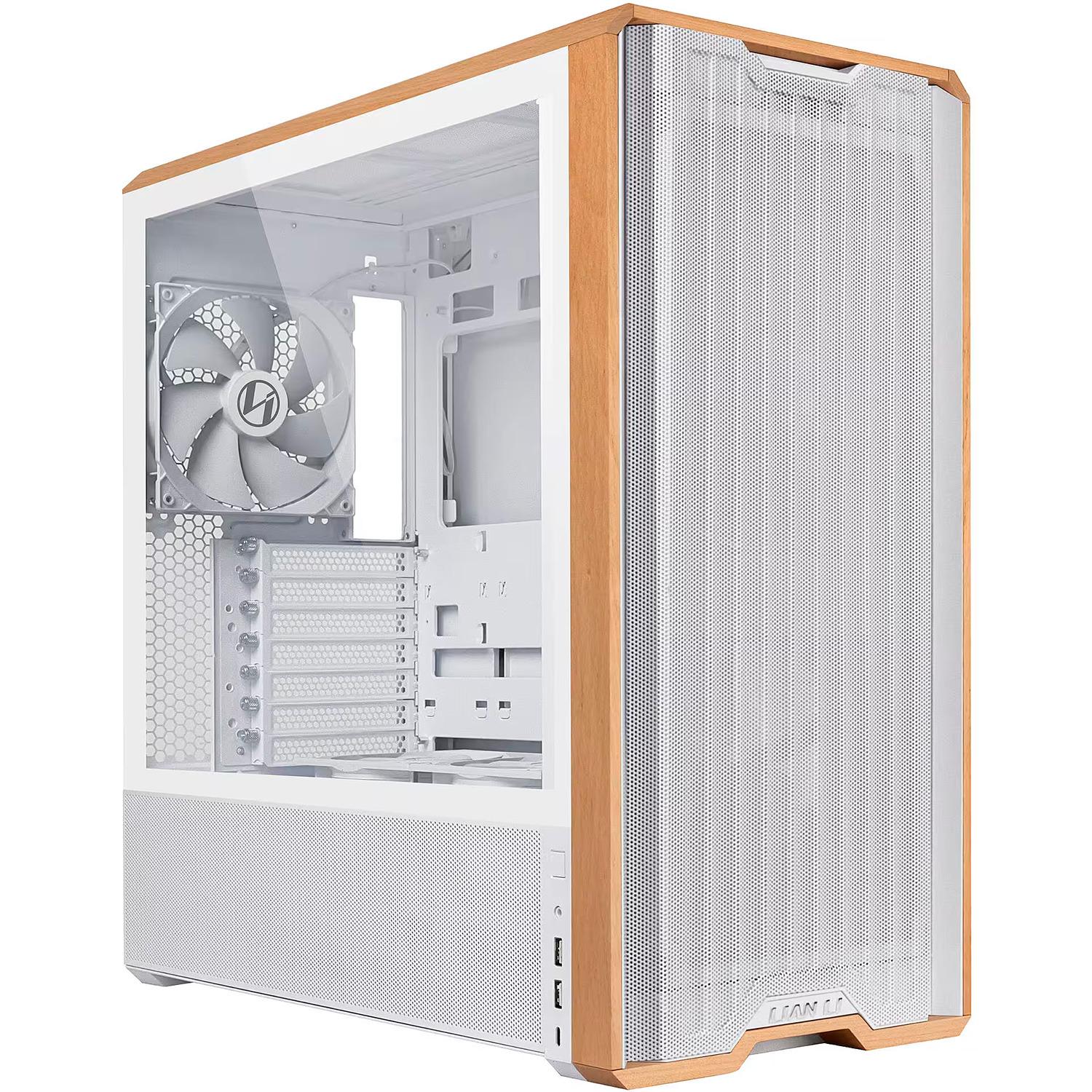 Корпус для ПК Lian Li Lancool 217 Midi-Tower no PSU E-ATX/ATX/MicroATX/Mini-ITX White (G99.LAN217W.00)