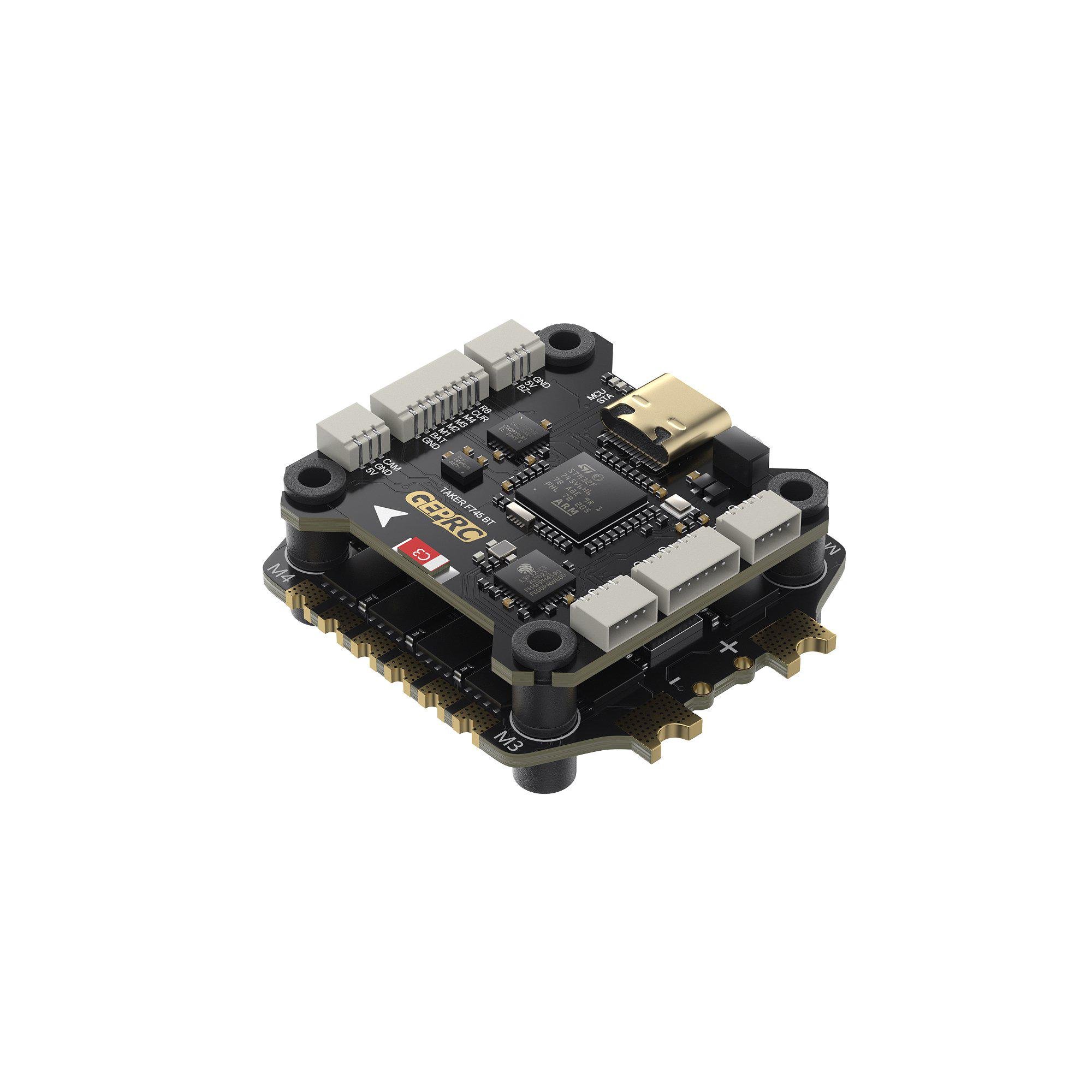 Стек FC+ESC GEPRC TAKER F745 BT 8Bit 60A STACK із 512 Мб Blackbox (824745) - фото 2