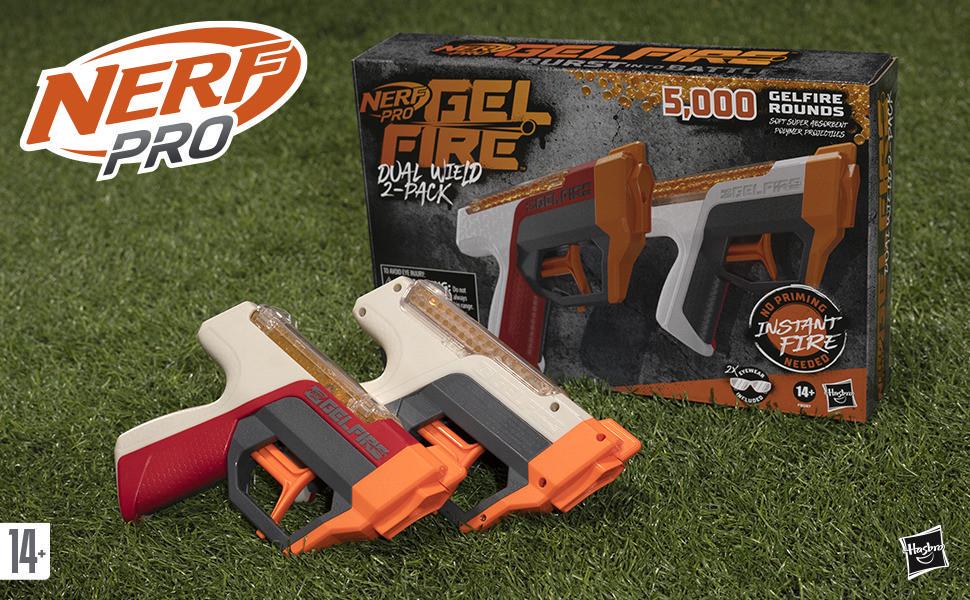 Набор бластеров Nerf Pro Gelfire Dual Wield Pack - фото 2