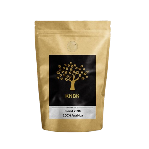 Кофе свежеобжаренный купаж сортов knbk zing арабика 100% 250 г (168-65136)
