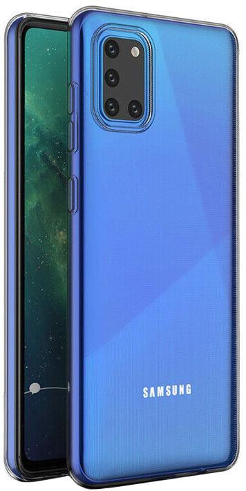 Прозрачный Чехол Samsung Galaxy A31 A315 (ультратонкий силиконовый) (14030)