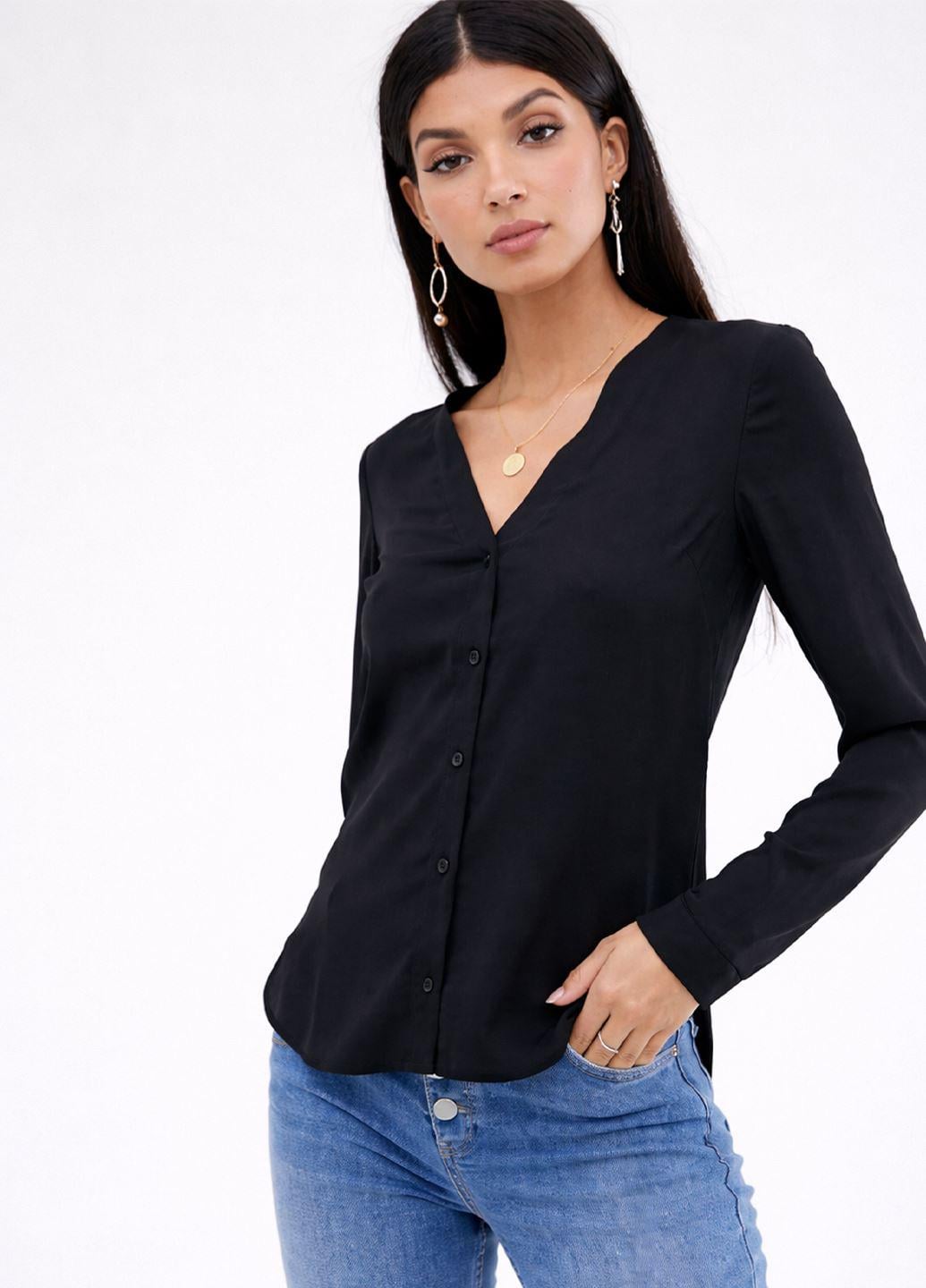 Женская блузка Asos M Черный (STK003119-02)