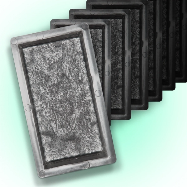 Форми для тротуарної плитки Верес-2007 Бруківка колота 60 мм 20 шт. (1080120-3207) - фото 1 Форми для тротуарної плитки Верес-2007 Бруківка колота 60 мм 20 шт. (1080120-3207) - фото 1