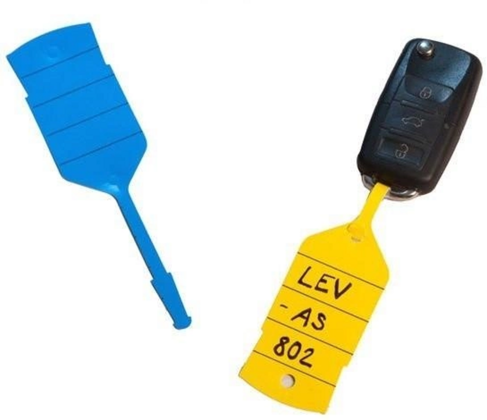 Бирки для ключей Serwo Loop Soft 300 шт. Синий - фото 2 Бирки для ключей Serwo Loop Soft 300 шт. Синий - фото 2