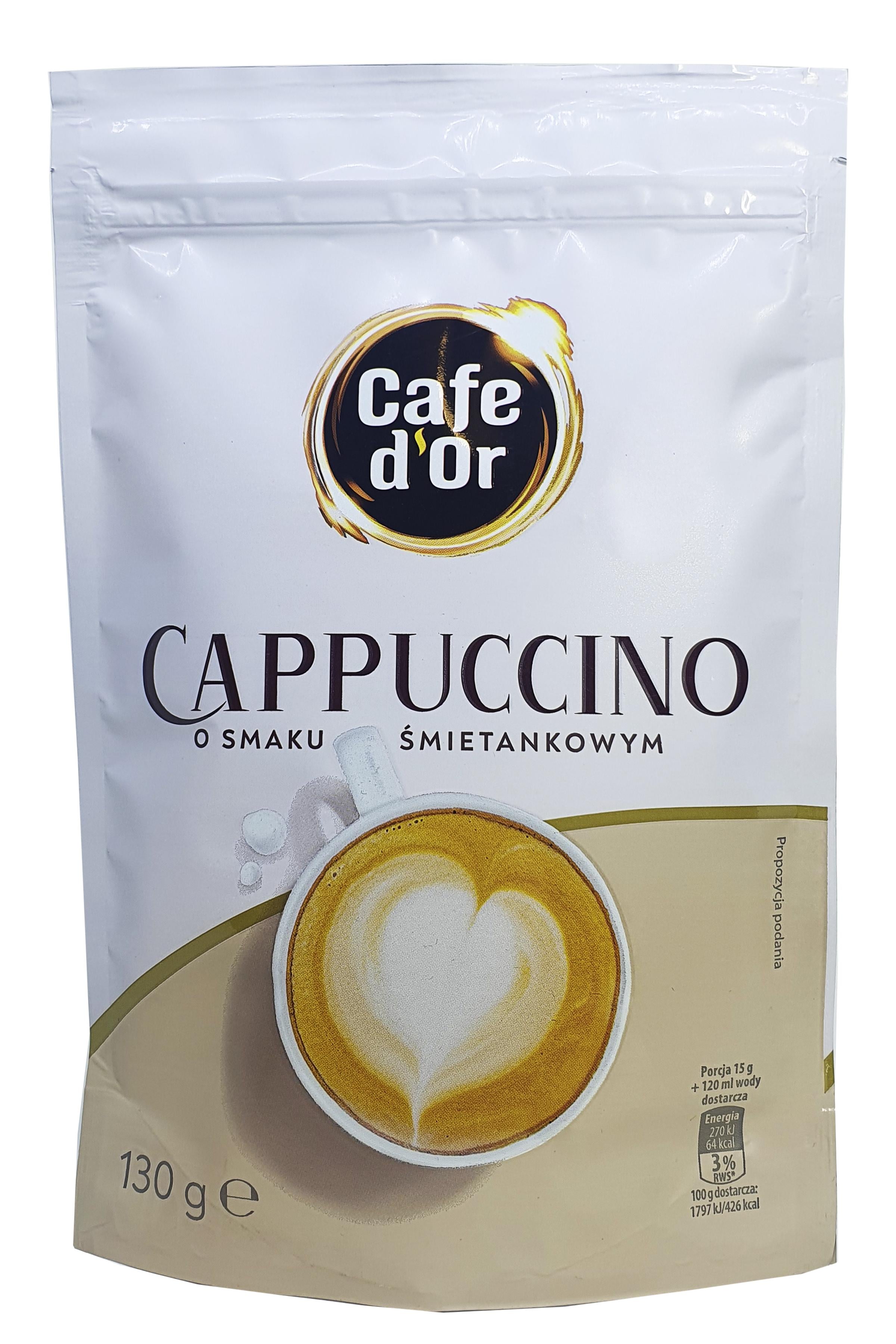 Капучино Cafe D'ORO сливочное 130 г (56315)