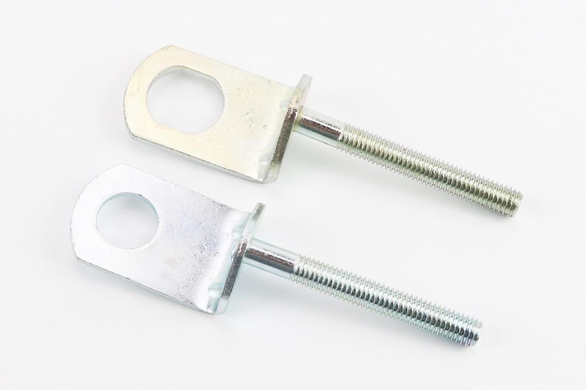 Натяжитель цепи колеса для мотоцикла комплект резьба M8 2 шт.