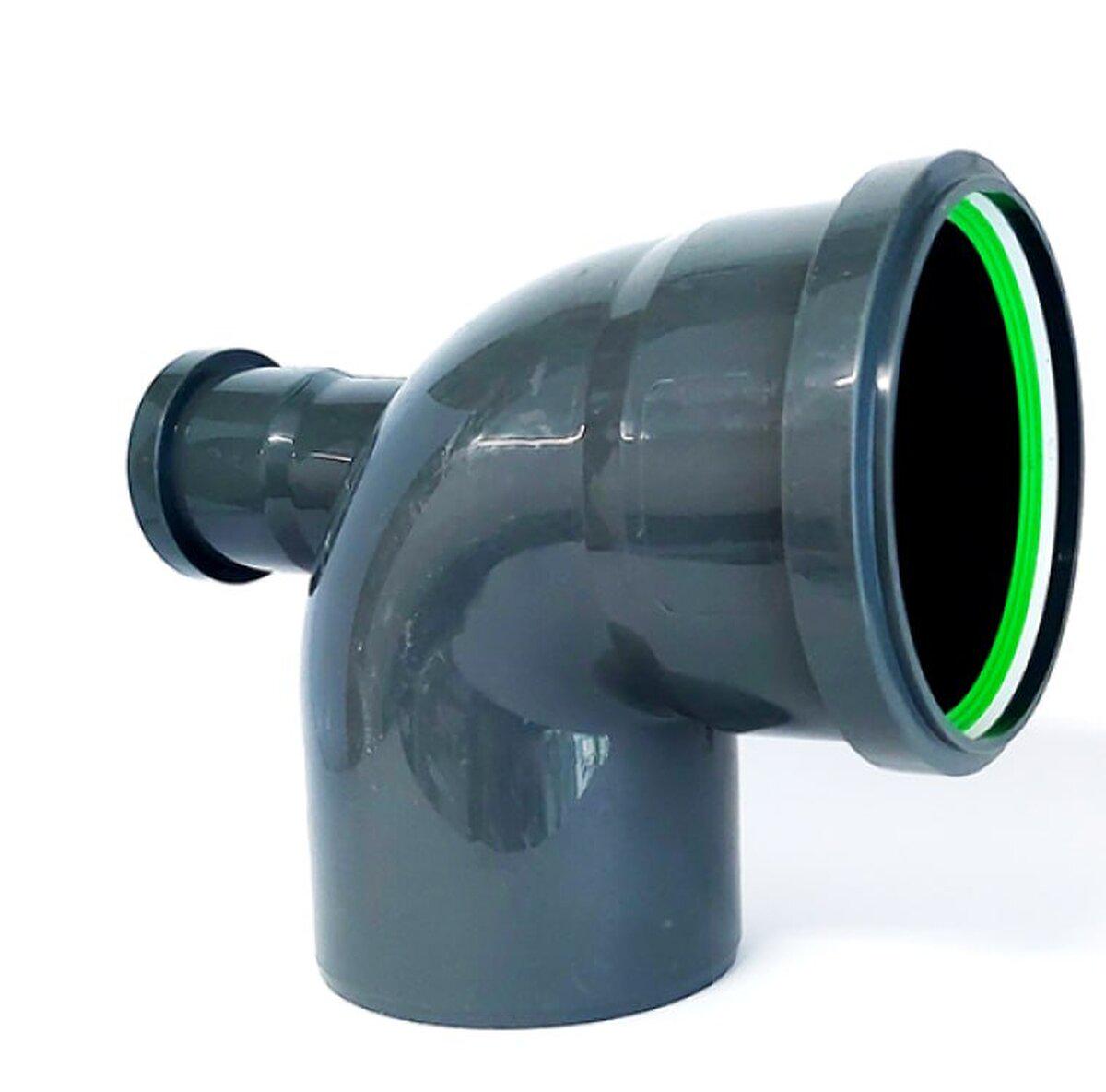 Отвод ASG HTR d 110x50x90 мм 90° назад (SW-93881)