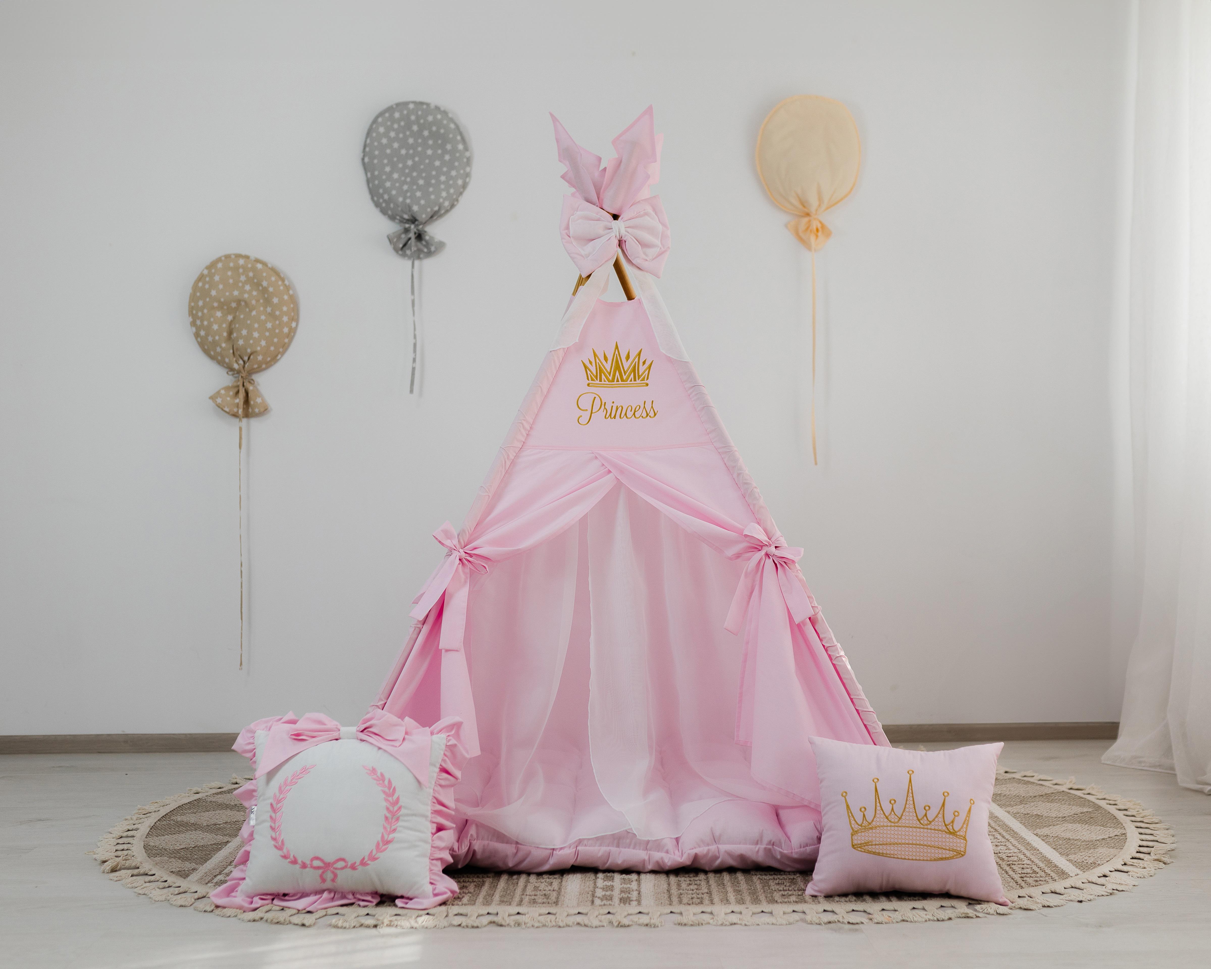Вігвам для дівчинки Принцеса Рожевий (0000273) - фото 5 Вігвам для дівчинки Принцеса Рожевий (0000273) - фото 5