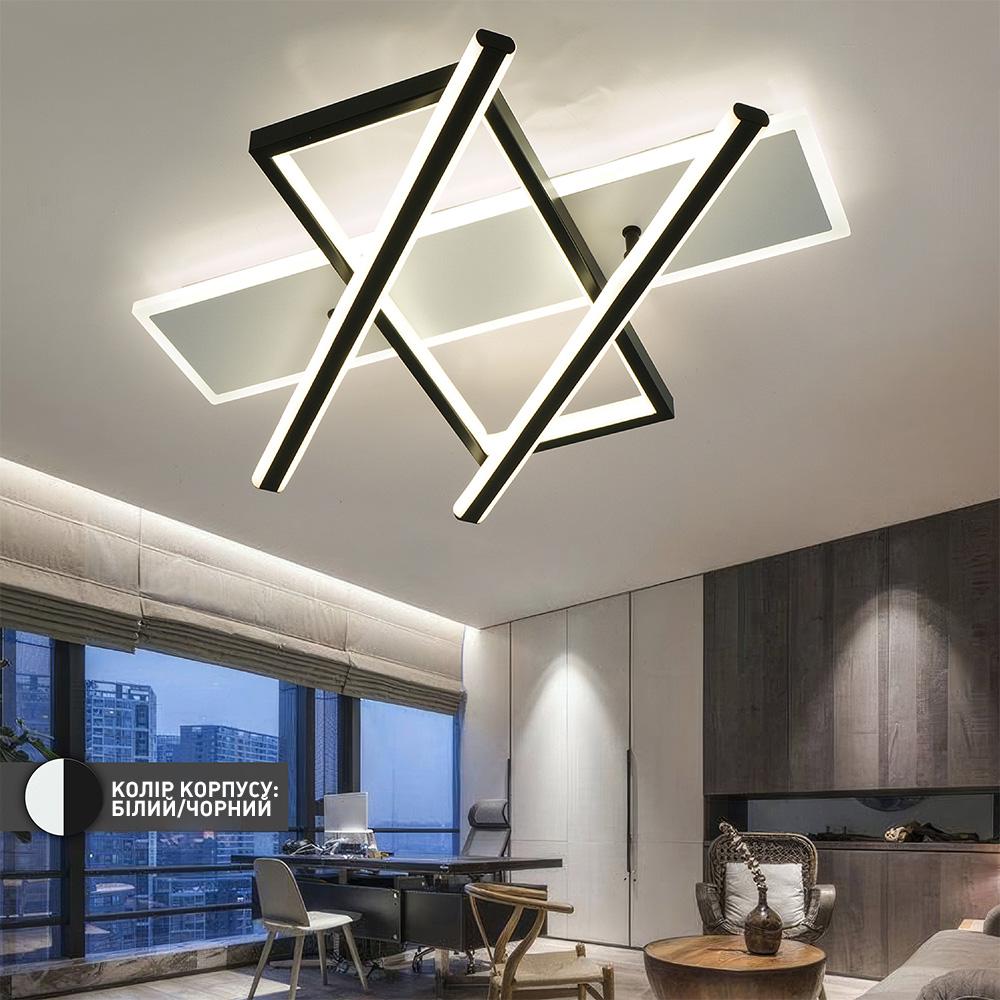 Люстра смарт світлодіодна ESLLSE PALLA 3S 110 Вт 500x450x80 мм (10515) - фото 7 Люстра смарт світлодіодна ESLLSE PALLA 3S 110 Вт 500x450x80 мм (10515) - фото 7