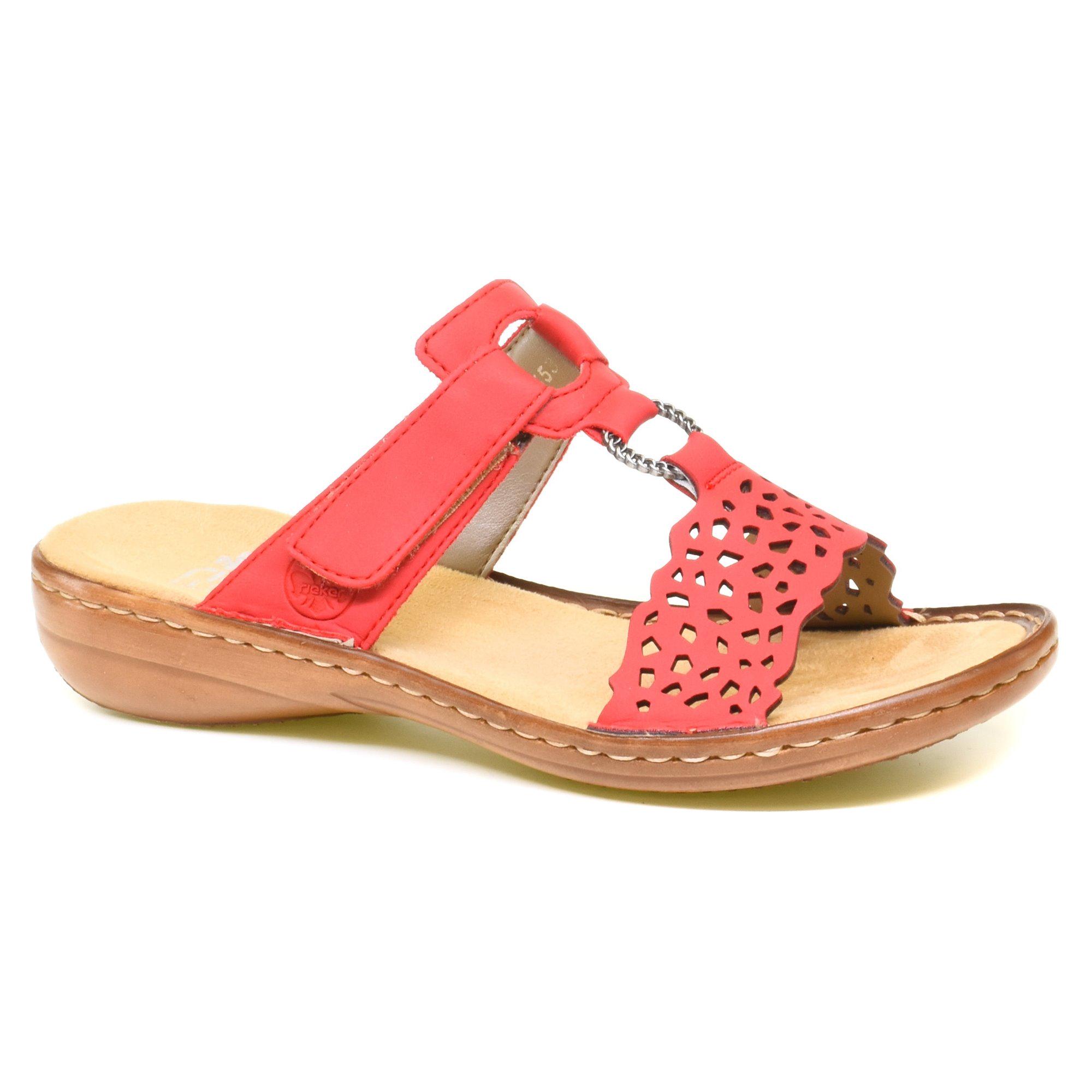 Шлепанцы женские Rieker р. 39 Красный (069981-39)