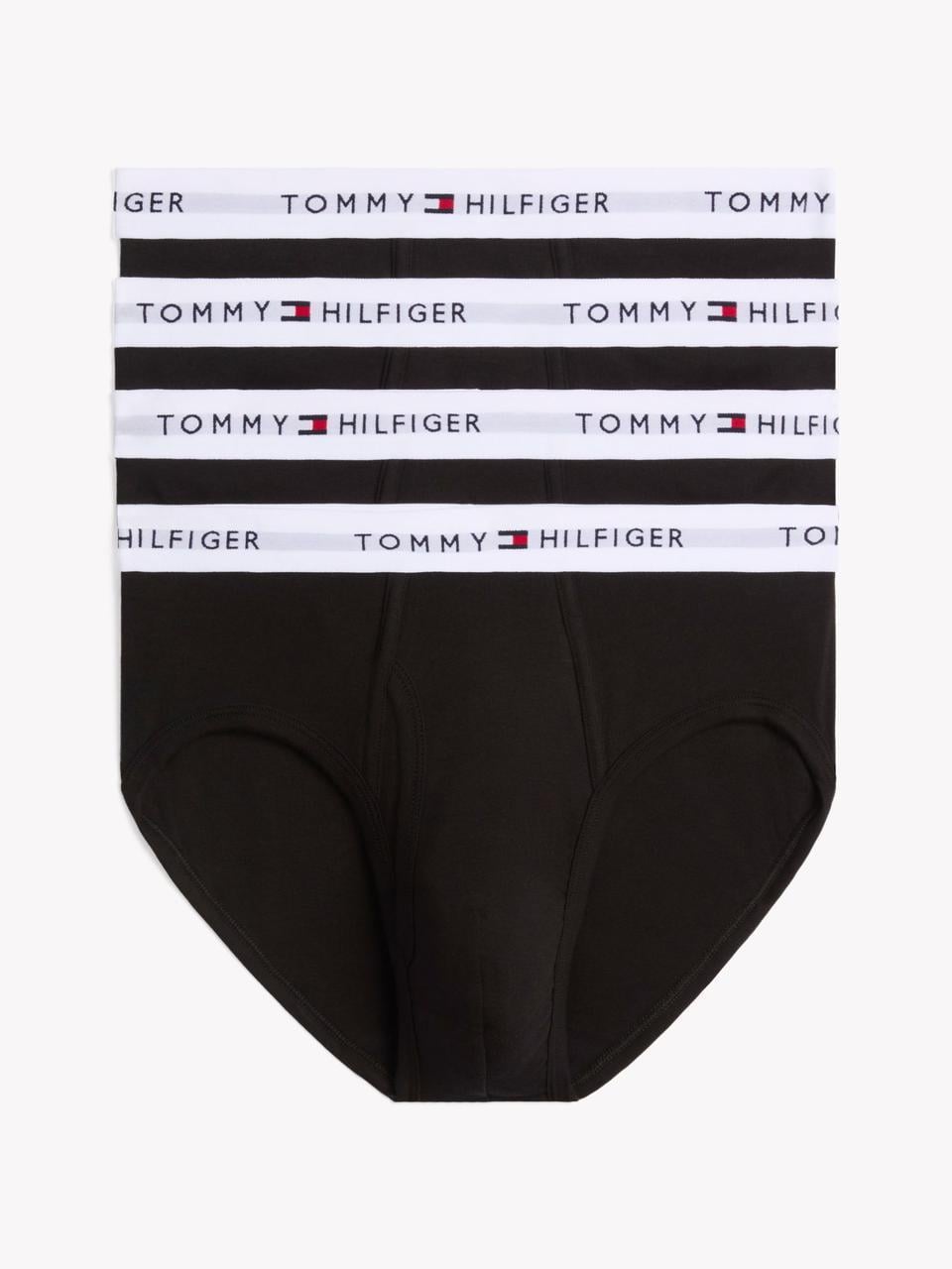 Набор мужских трусов брифов Tommy Hilfiger Classics Brief 4 шт. XL Black (199243997735)
