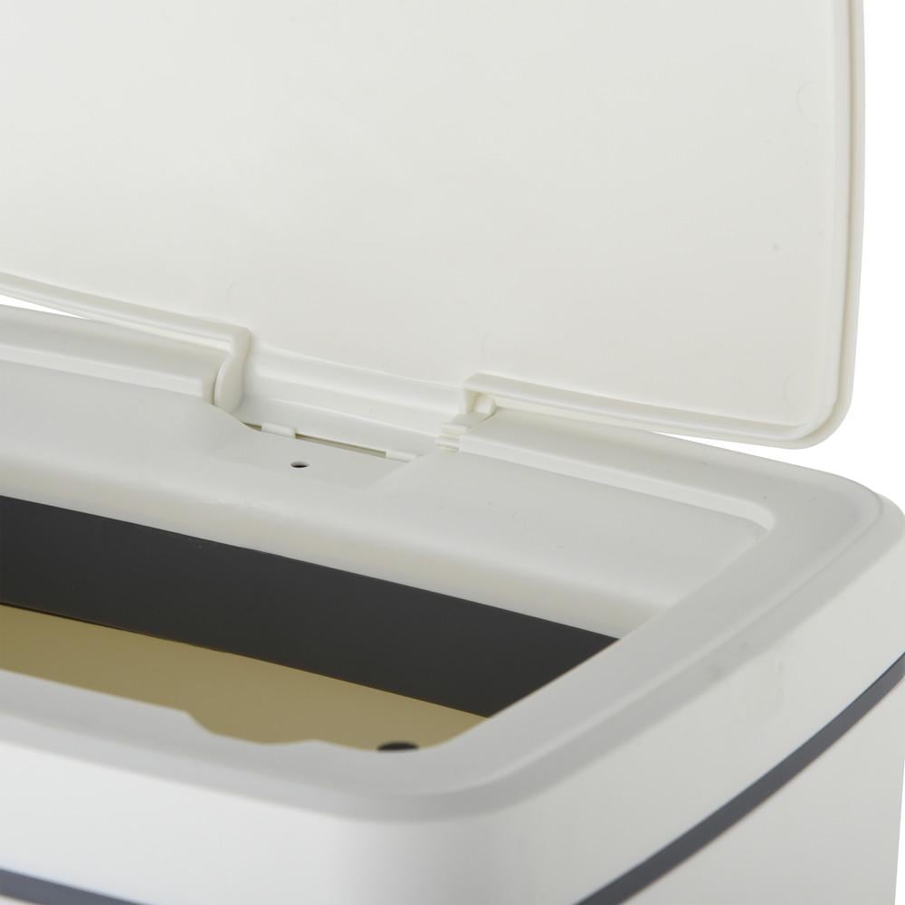 Мусорное ведро сенсорное MIXXUS WAVE-TC0110 прямоугольное 10 л White (MI7073) - фото 6 Мусорное ведро сенсорное MIXXUS WAVE-TC0110 прямоугольное 10 л White (MI7073) - фото 6