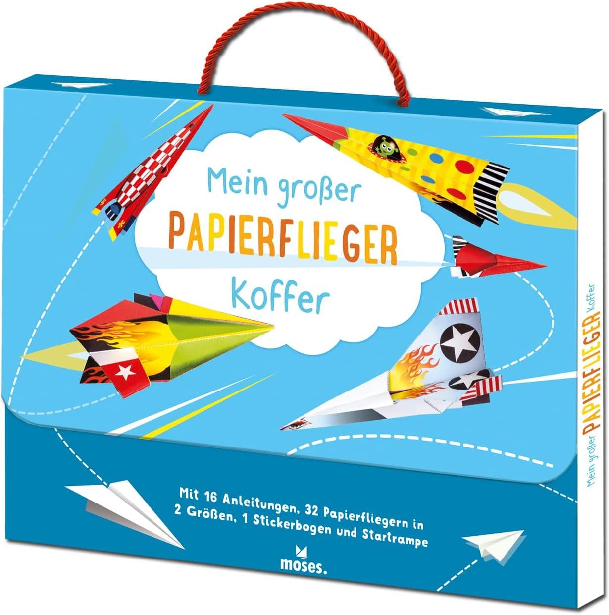Набір для творчості Mein großer Papierflieger Koffer (300429)