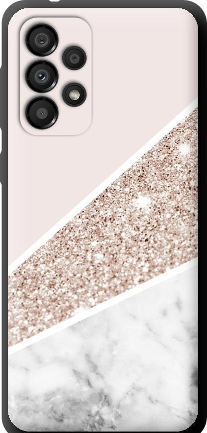 Чехол на Samsung Galaxy A33 5G A336B Пастельный мрамор (4342b-2584-42517)