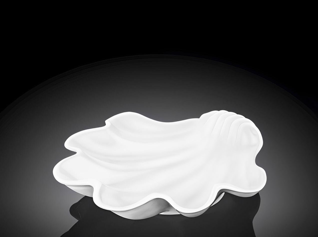 Блюдо-мушля для рыбы Wilmax 23,5х22 см