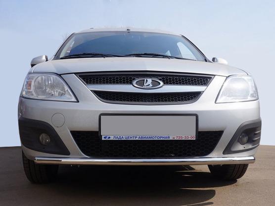 Передняя нижняя труба ST008 42 мм CAN для Renault Logan MCV 2005-2013 гг. нержавеющая сталь Хром