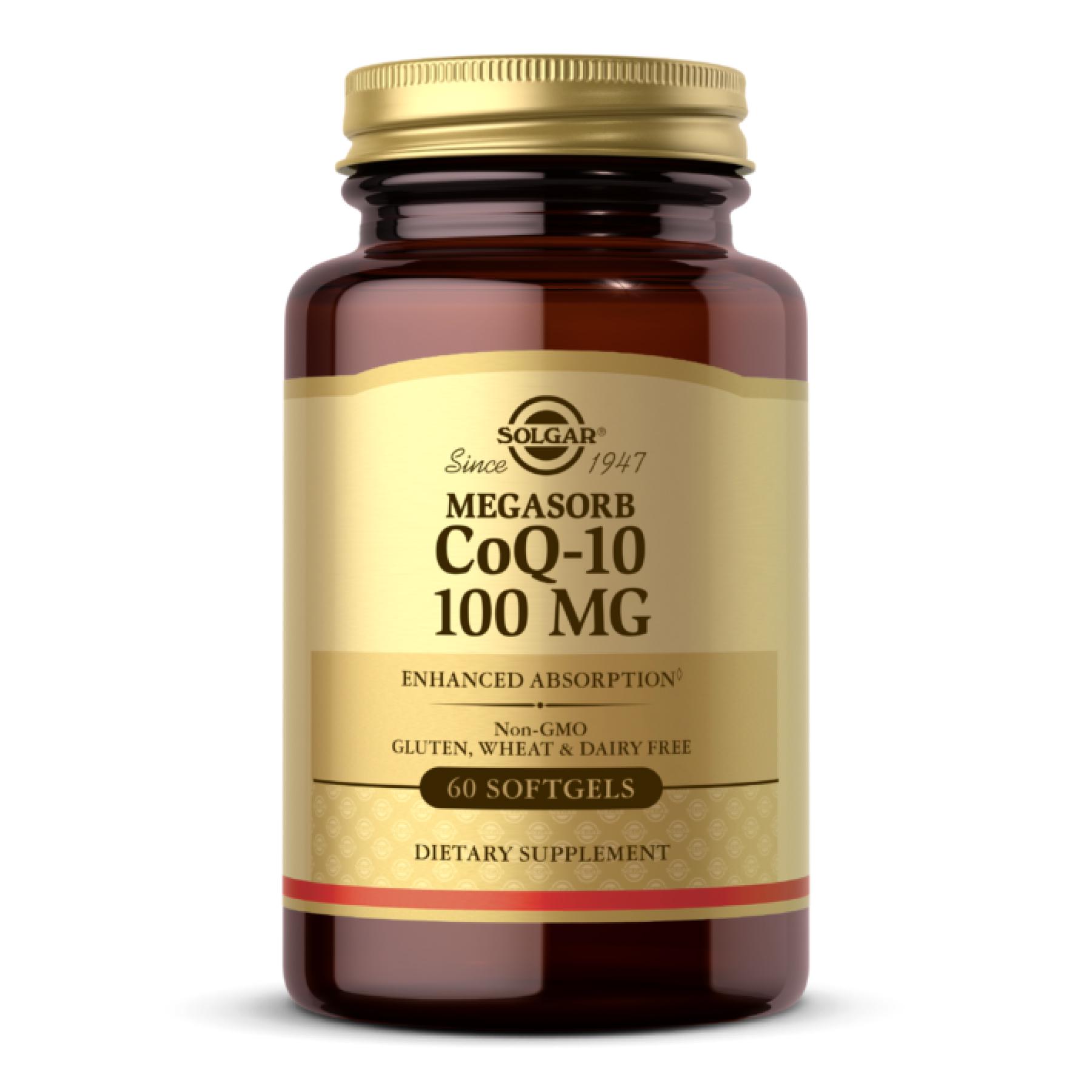 Натуральная добавка COQ-10 100 mg 60 softgels (2022-10-1522)