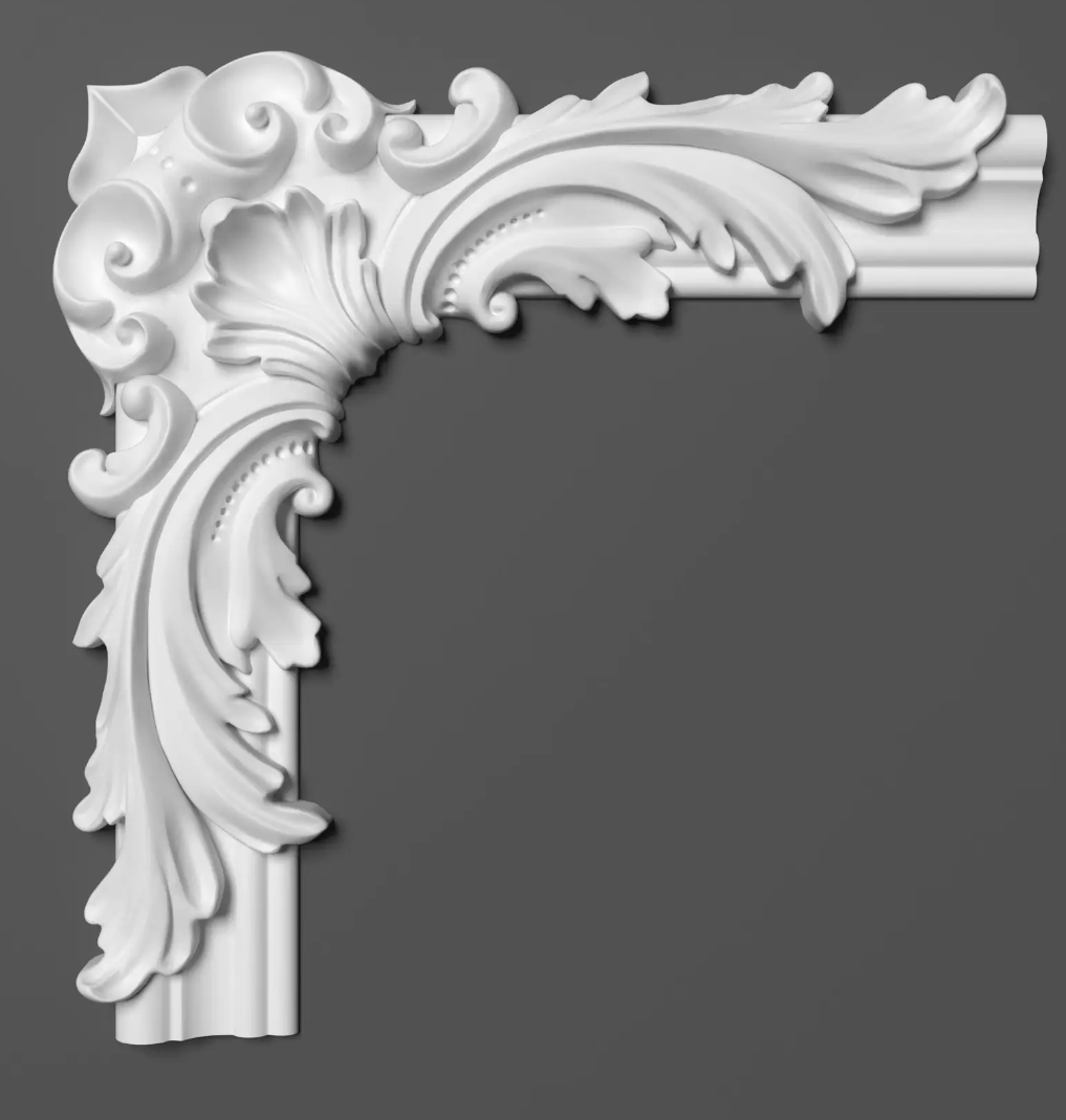 Элемент угловой полиуретановый Grand Decor HCR 524-2 жесткий (2281105526)