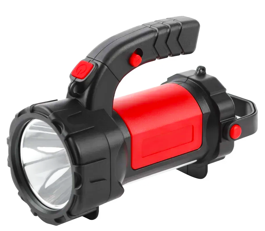 Фонарь прожектор аккумуляторный с повербанком 2x18650 USB T80C-5W+COB (234568918)