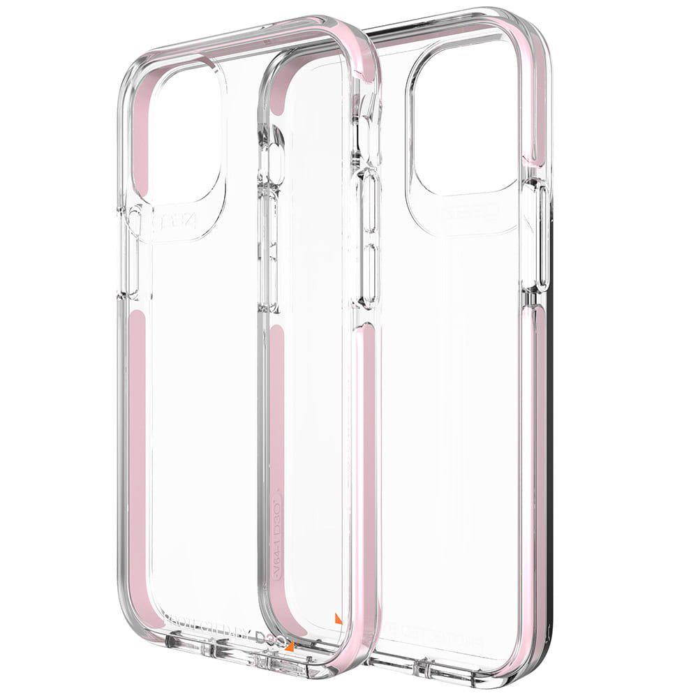 Противоударный прозрачный чехол Gear4 Piccadilly D3O для Iphone 12 Mini 5.4" Rose Crystal Противоударный прозрачный чехол Gear4 Piccadilly D3O для Iphone 12 Mini 5.4" Rose Crystal