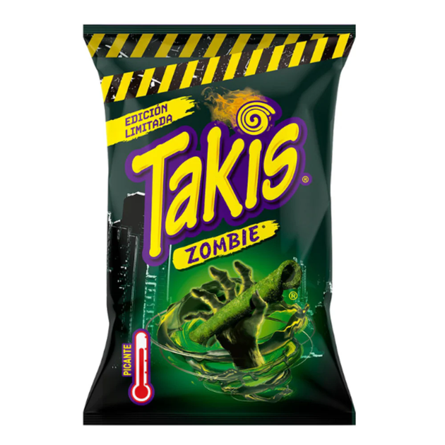 Чипсы острые кукурузные Takis Zombie Rolled Tortilla Chips 280,6 г (3194661951)