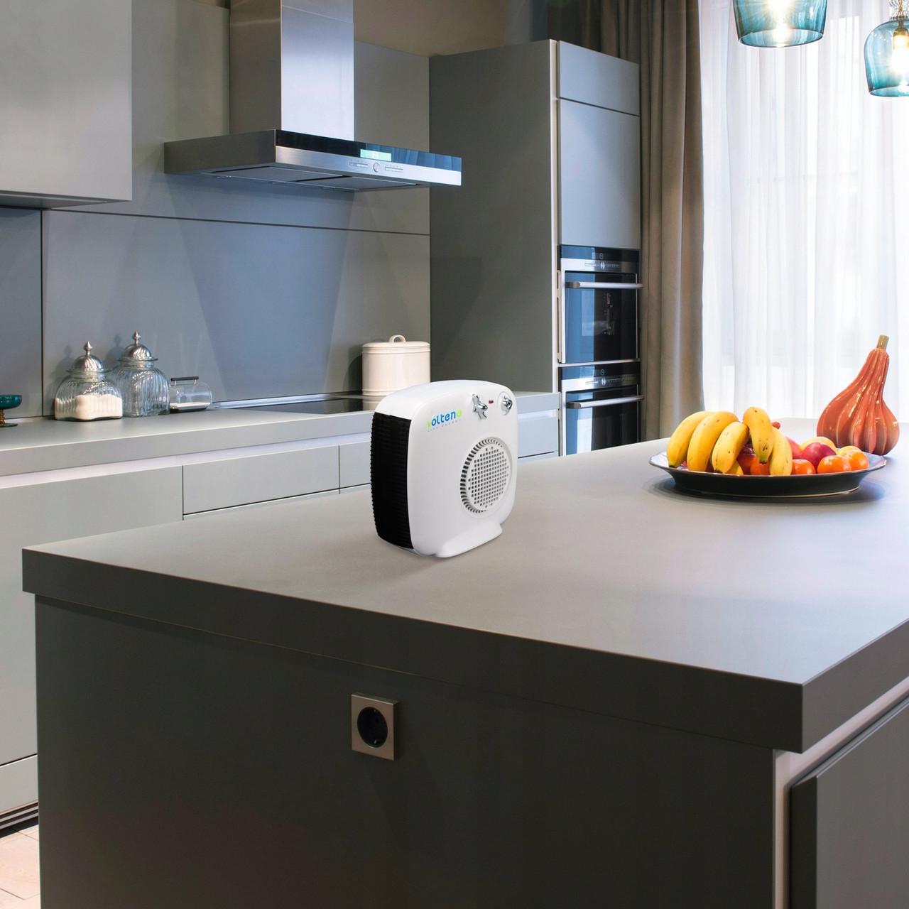 Обогреватель электрический тепловентилятор с термостатом Volteno VO2520 2000 Вт White (VO2520) - фото 3 Обогреватель электрический тепловентилятор с термостатом Volteno VO2520 2000 Вт White (VO2520) - фото 3