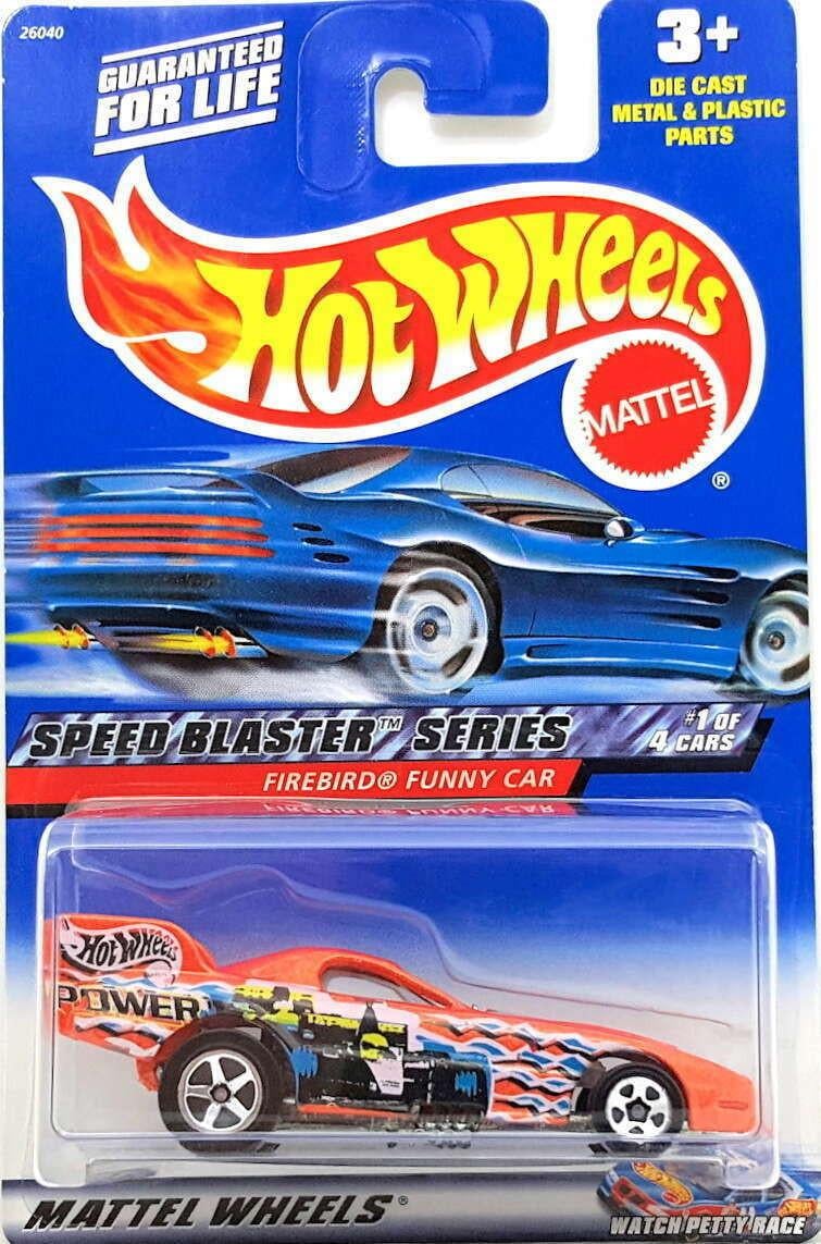 Іграшкова машинка Hot Wheels Firebird Funny Car 2000 Speed Blaster №037 (26040)