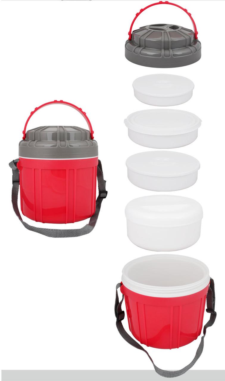 Термос пищевой Con Brio 2,5 л (CB-375) - фото 5 Термос пищевой Con Brio 2,5 л (CB-375) - фото 5