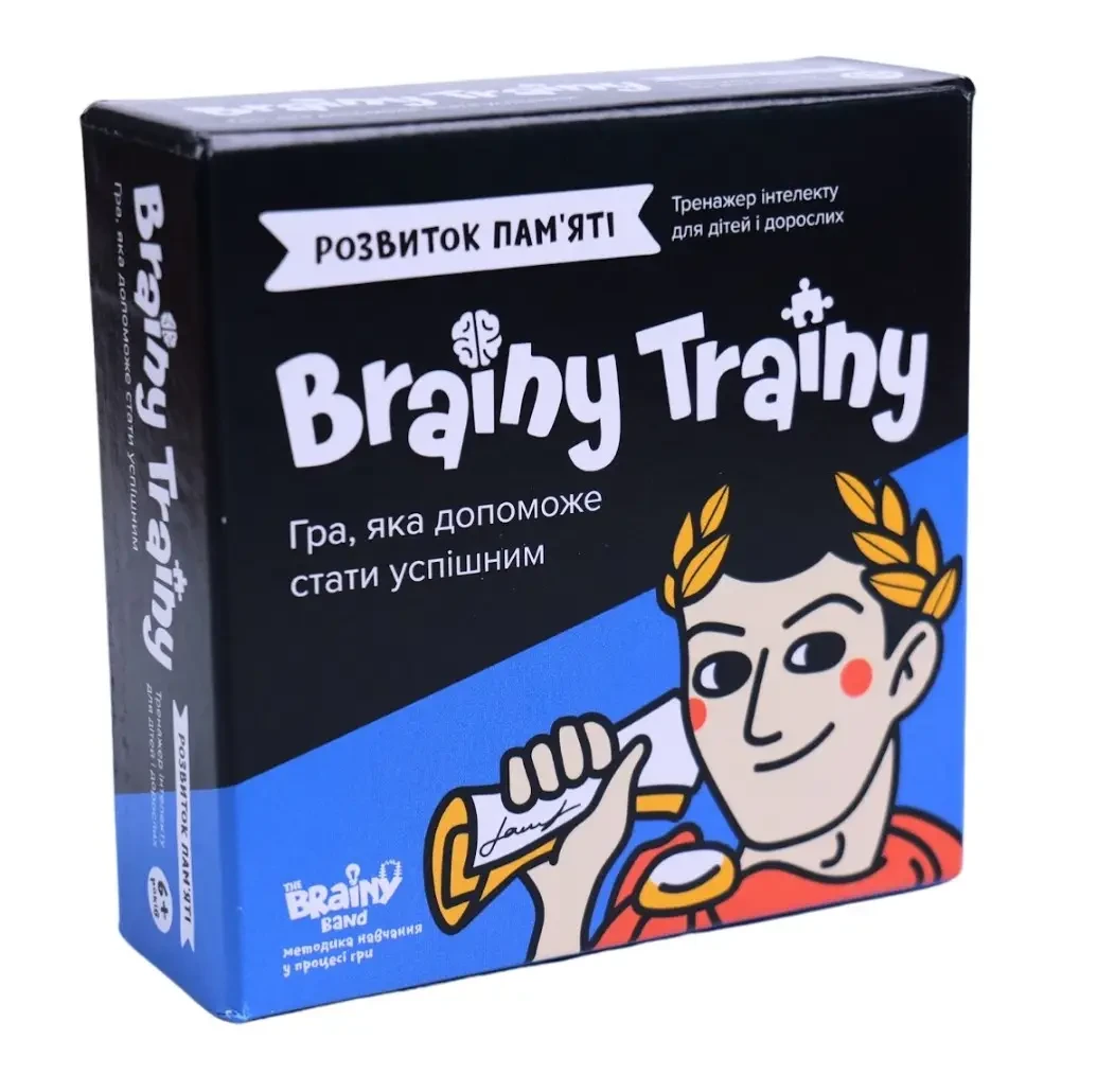 Настольная игра Brainy Trainy "Розвиток пам’яті" (2372826941)