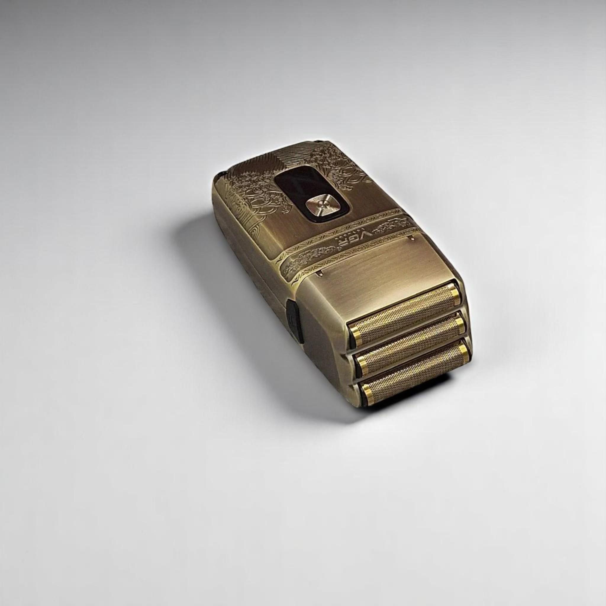 Электробритва VGR V-335 водонепроницаемость IPX6 LED-дисплей Gold (E_V-335Gold) - фото 4